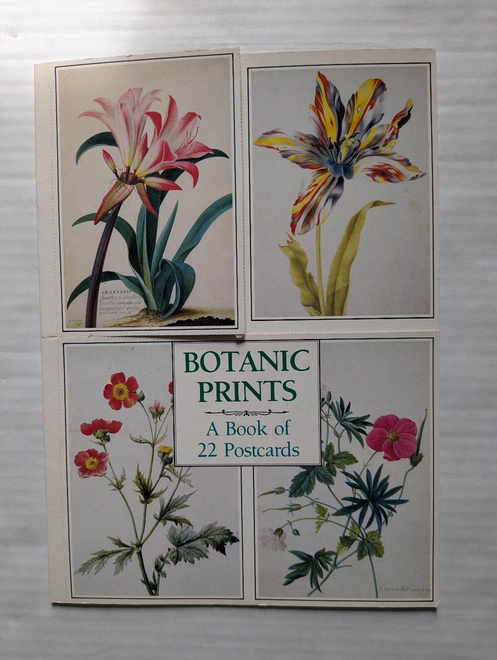 21 Vintage Botanical Postcards